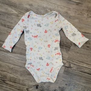 Carters Woodland Long Sleeve Bodysuit